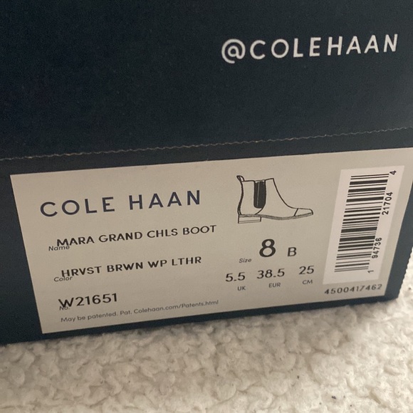 Cole Haan brown leather boots - Picture 5 of 6